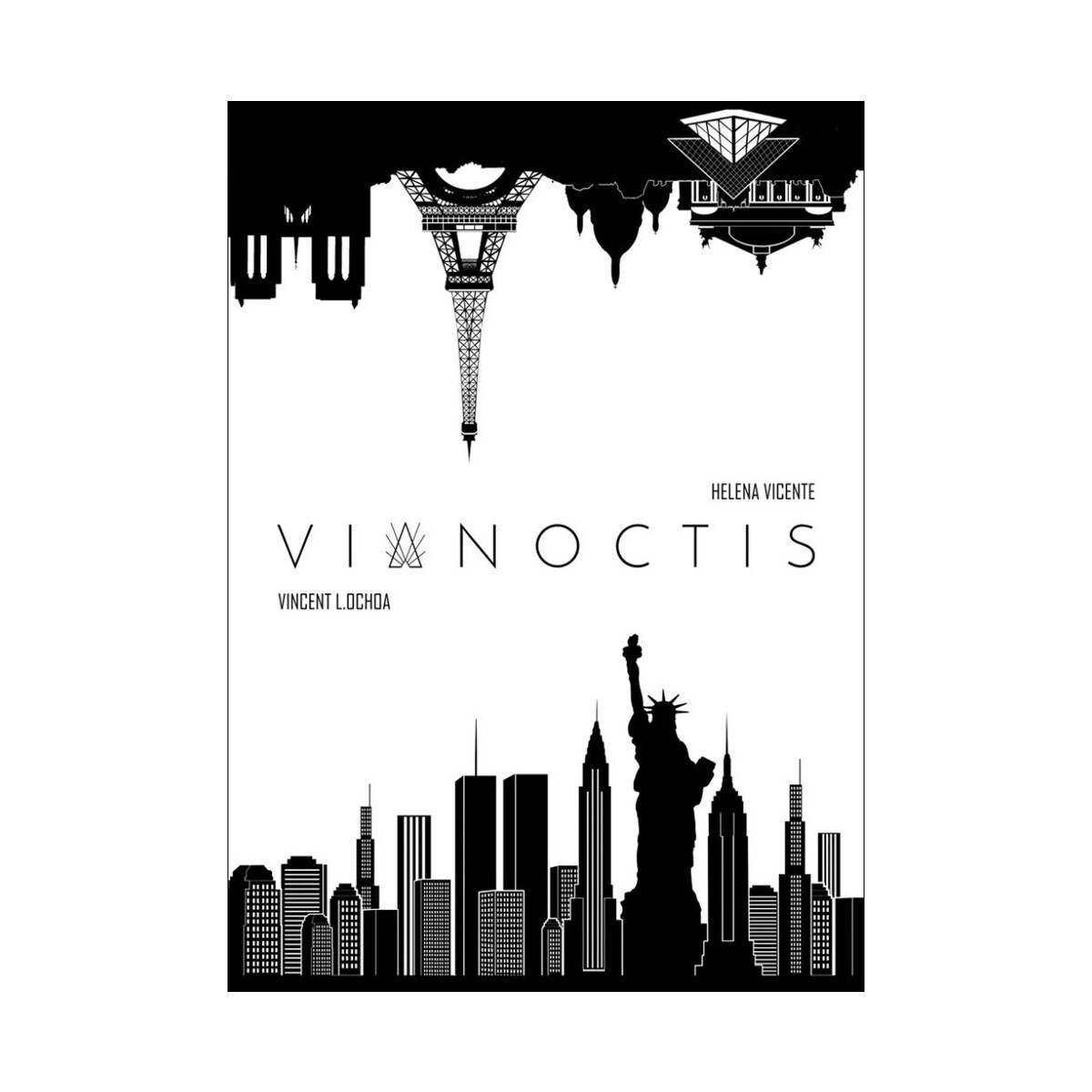 Via Noctis (Capa mole com abas) 1