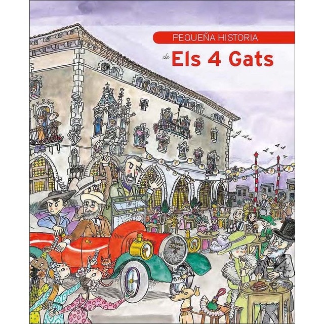 Imagen 0 de Pequeña historia de Els 4 Gats  (Tapa blanda)