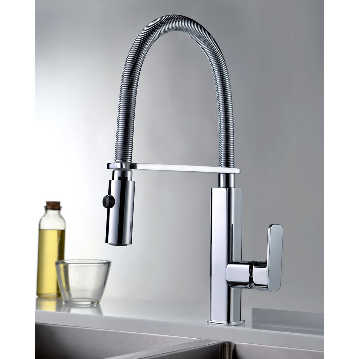 Grifo de cocina monomando Touluse Imex Cromo-5