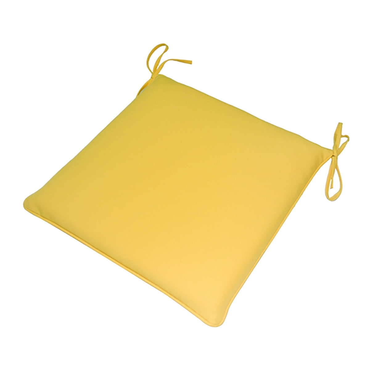 Almofada de assento Basic El Corte Inglés Mostarda-1