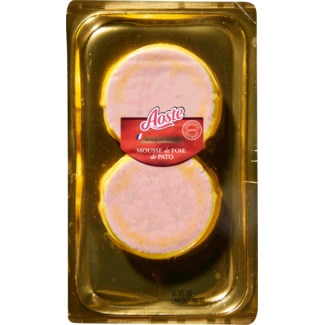 Mousse de Foie de Pato 2 Unidades embalagem 200 g - Aoste