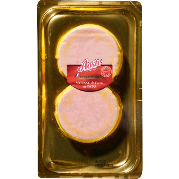 Mousse de Foie de Pato 2 Unidades embalagem 200 g