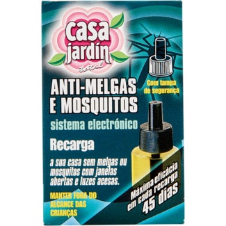 Insecticida Eléctrico Ati-Melgas e Mosquitos Recarga embalagem 33 ml - Casa Jardín