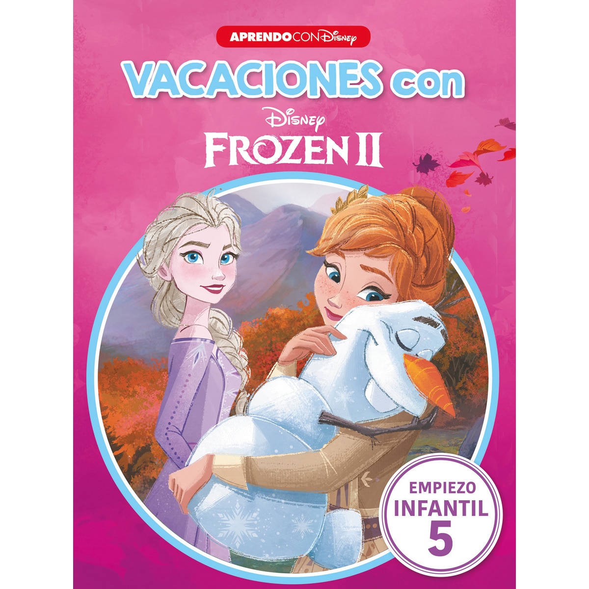 Imagen 0 de Vacaciones con Frozen II. Empiezo infantil (5 años) (Disney. Cuaderno de vacaciones): -  (Tapa blanda)