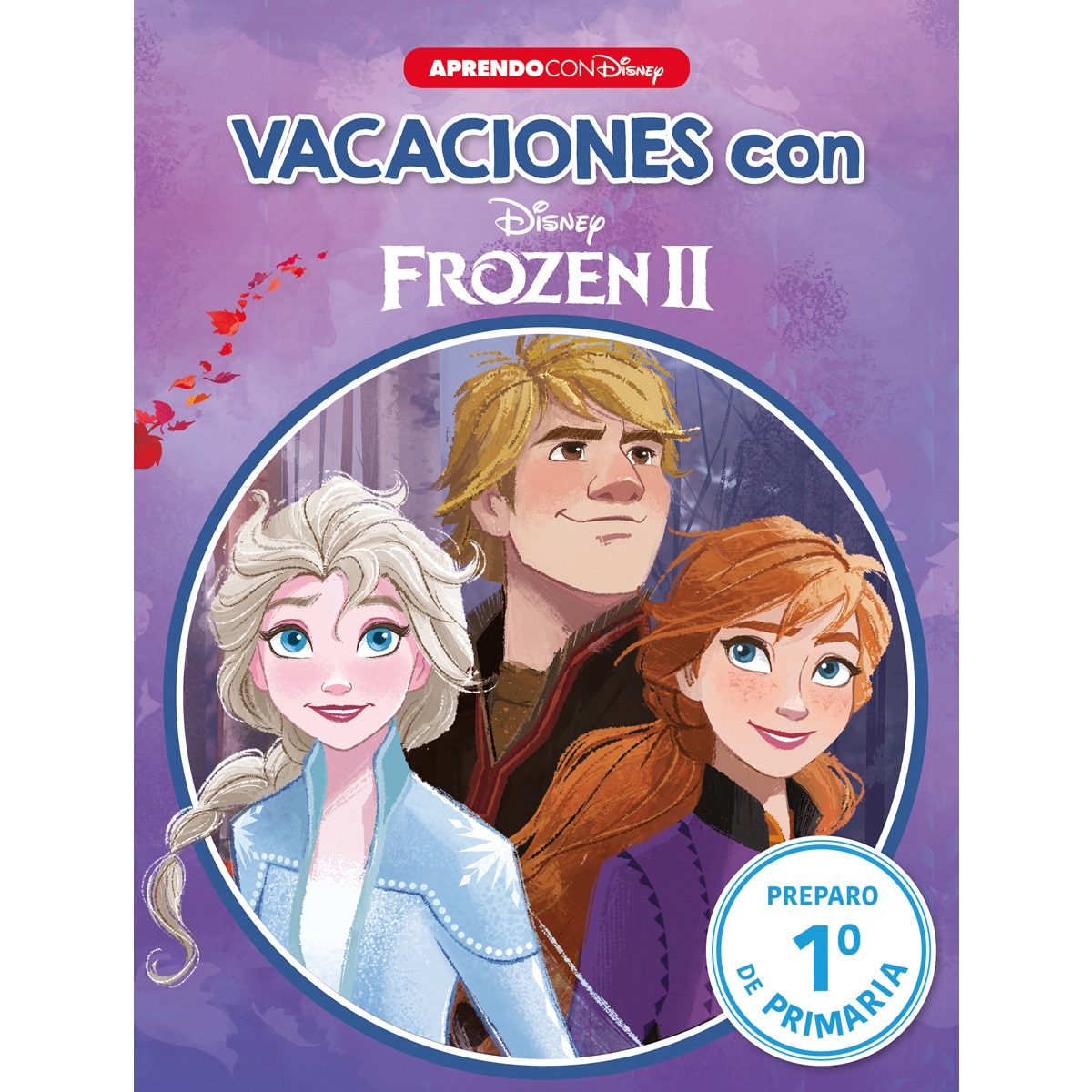 Imagen 0 de Vacaciones con Frozen II. Preparo 1º de primaria (Disney. Cuaderno de vacaciones): -  (Tapa blanda)