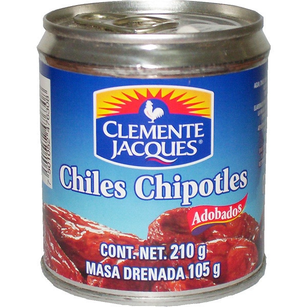 chiles chipotles adobados lata 105 g neto escurrido