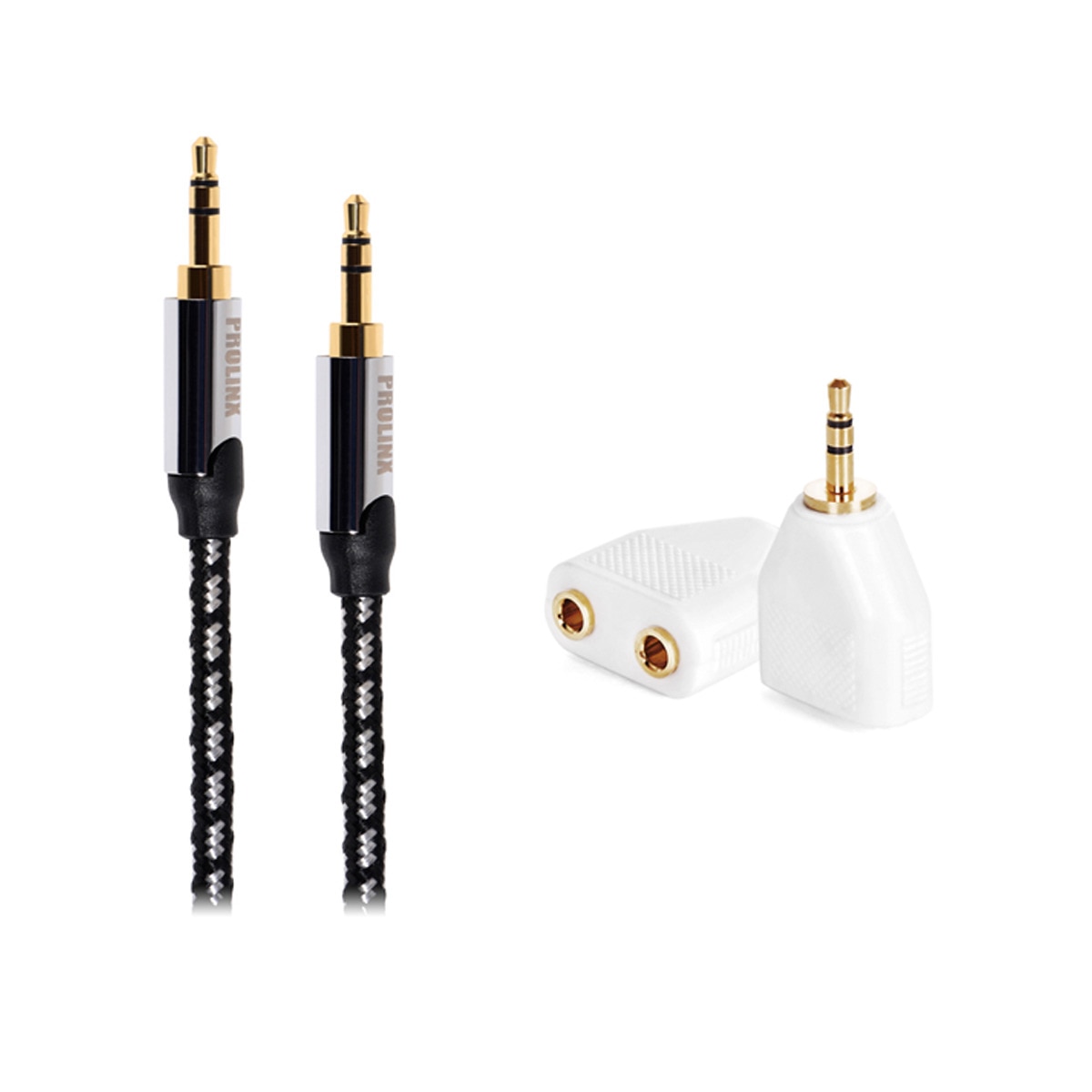 Pack de cable de audio Prolinx IP-04 + Duplicador de conexión MC-06 1