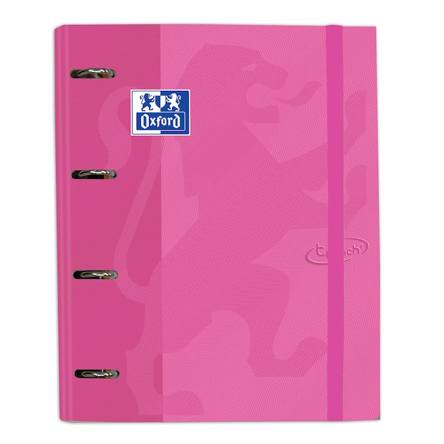 Imagen 0 de Carpeta con Recambio Touch Pastel 100 Hojas Touch Oxford Fucsia Pastel