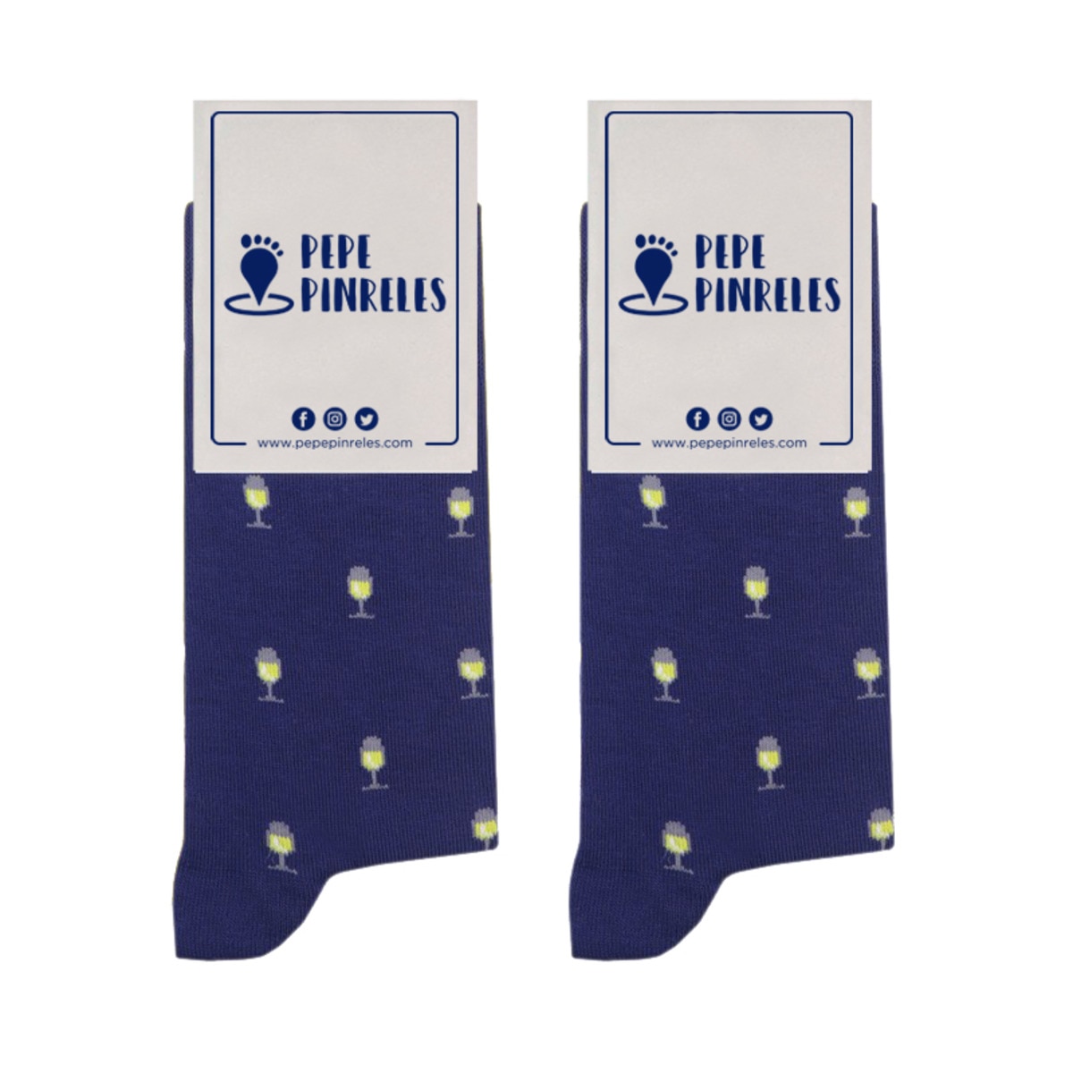 Calcetines Pepe Pinreles Catavinos Azul Marino 1