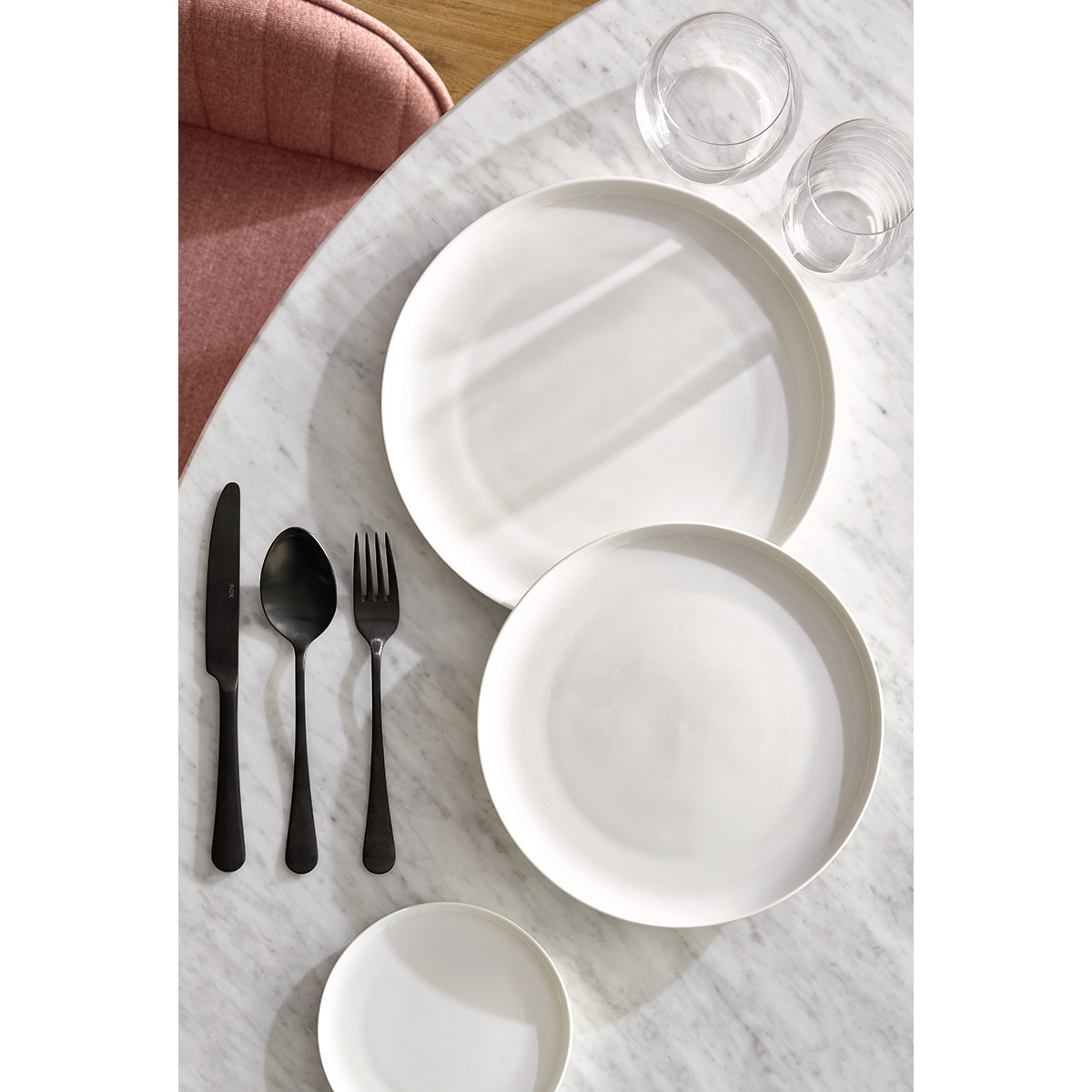 Plato de pan Larson Room - El Corte Inglés Blanco-8