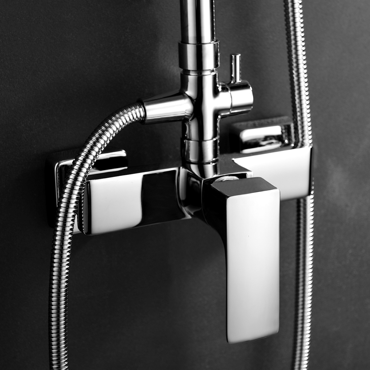 Imagen 3 de Conjunto de ducha monomando Bali Imex - Cromo Cromo