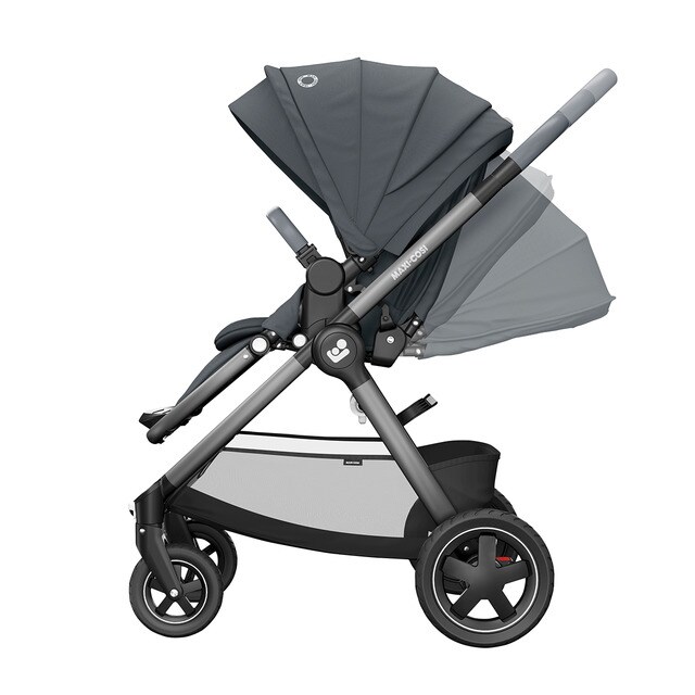 Coche de paseo trío Maxi Cosi Adorra Essential Graphite gris Coche de paseo trío Maxi Cosi Adorra Nomad Grey gris · El