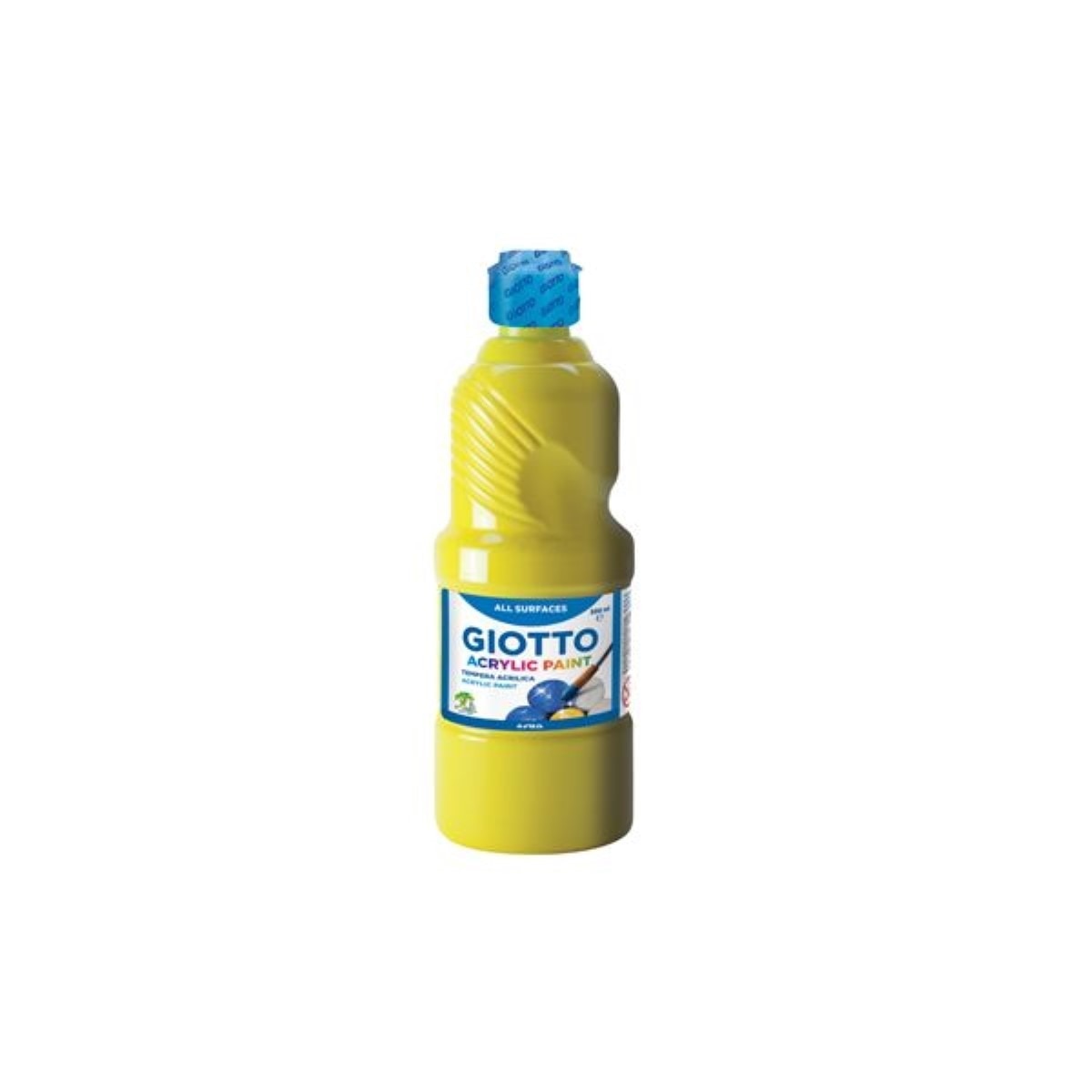 Guache Líquido Acrylic Paint  500 ml Giotto Amarelo 1