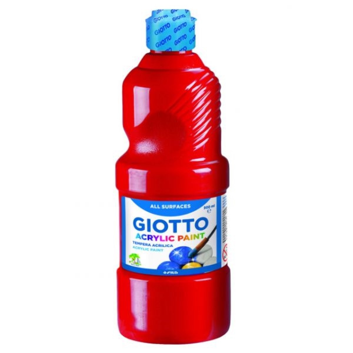 Guache Acrílico Vermelho Giotto Acrylic Paint 500 ml. 1
