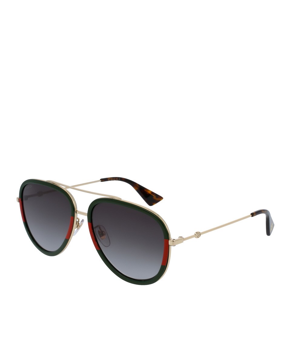 Gafas De Sol De Mujer Gucci Aviador De Metal Dorado Gucci El Corte Inglés