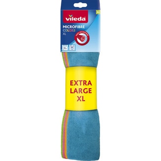 Colors bayeta microfibra XL paquete 4 unidades - Vileda