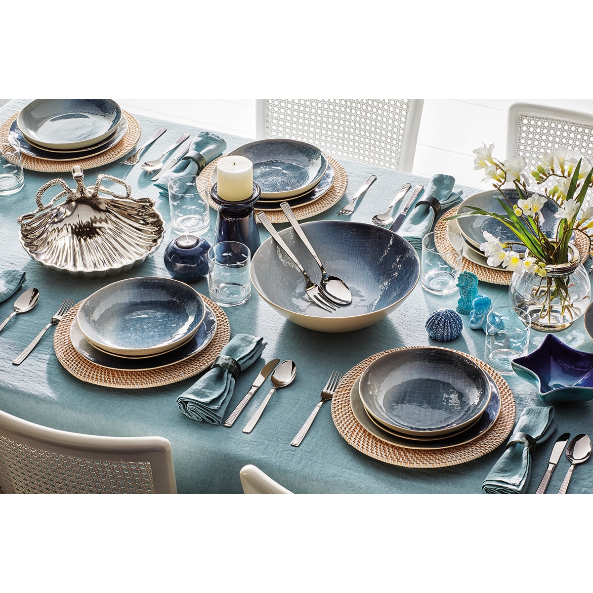 Garfo de mesa Rodano Aço-3