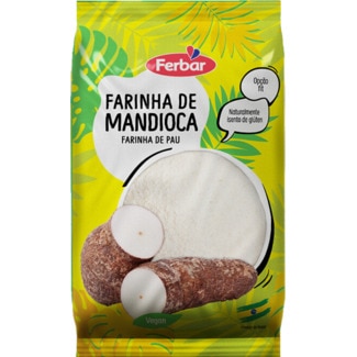 Farinha de Mandioca embalagem 500 g - Ferbar