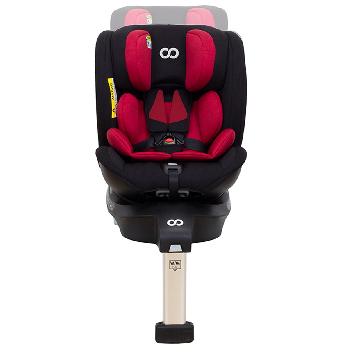 Cadeira Auto Eroe i-Size, 40-105 cm Vermelho-6