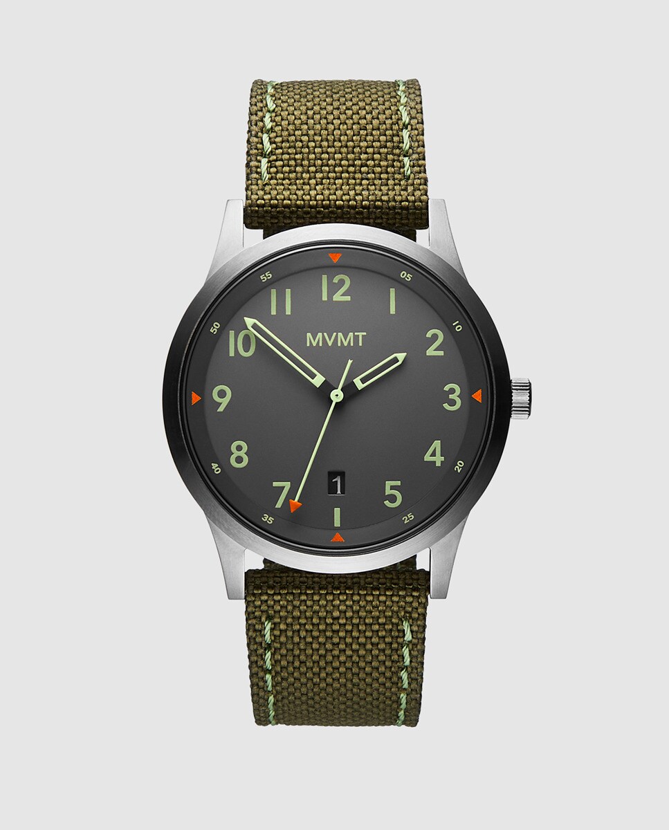 MVMT - Reloj De Hombre 28000014-D De Nailon Verde