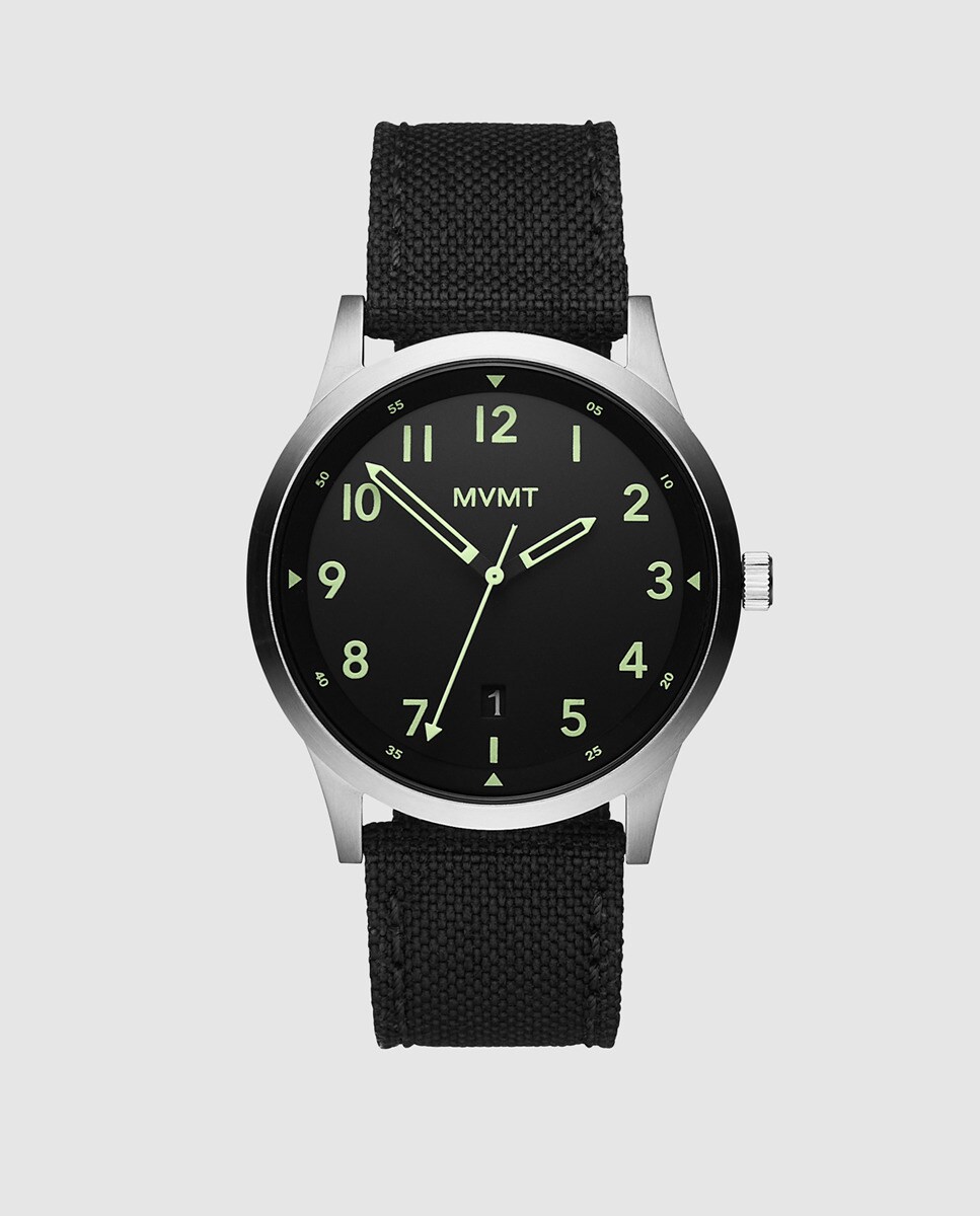 MVMT - Reloj De Hombre 28000013-D De Nailon Negro