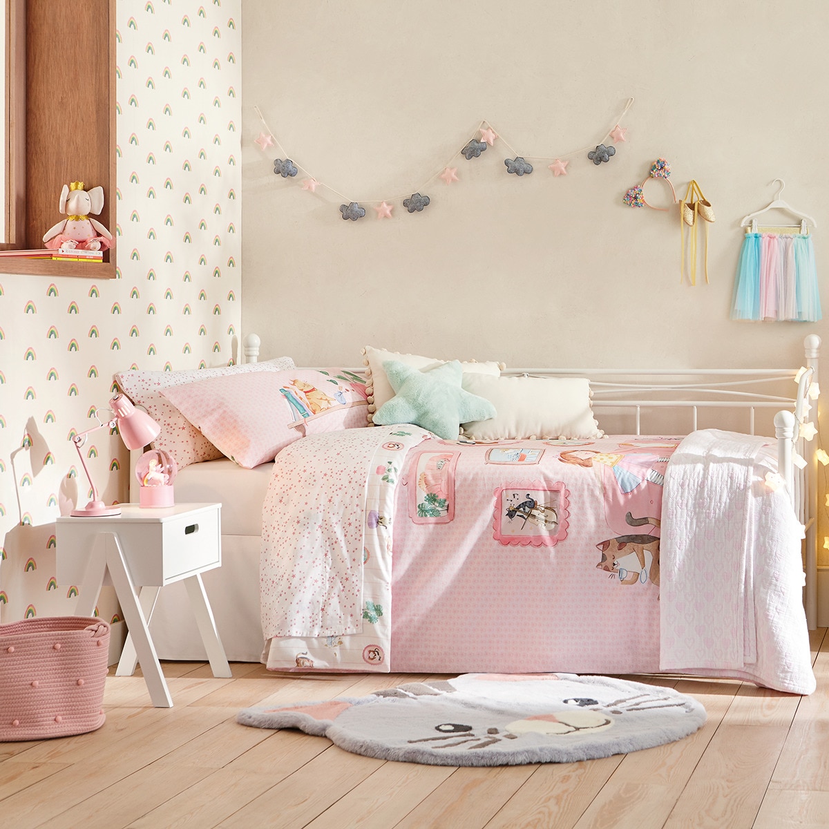 Ropa Colchas Para NiÃ±as El Corte Ingles Colcha Infantil Corazones