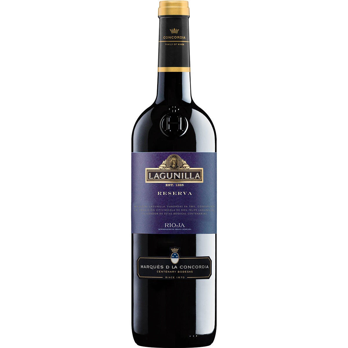 vino tinto reserva DOCa Rioja botella 75 cl