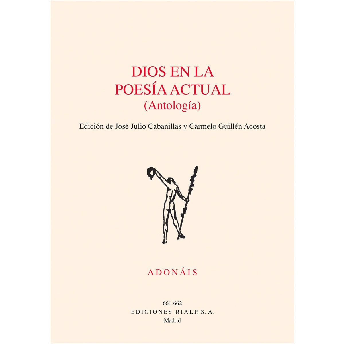 Imagen 0 de Dios en la poesía actual (Antología)  (Tapa blanda)