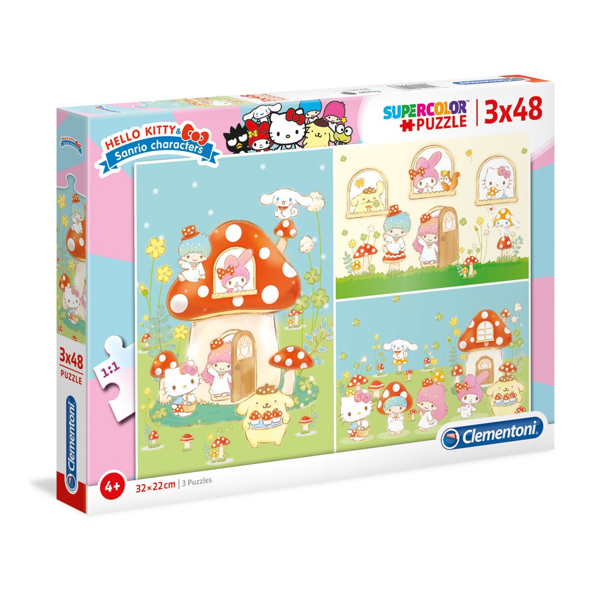 Pack 3 puzzles de 48 piezas. · Clementoni · El Corte Inglés
