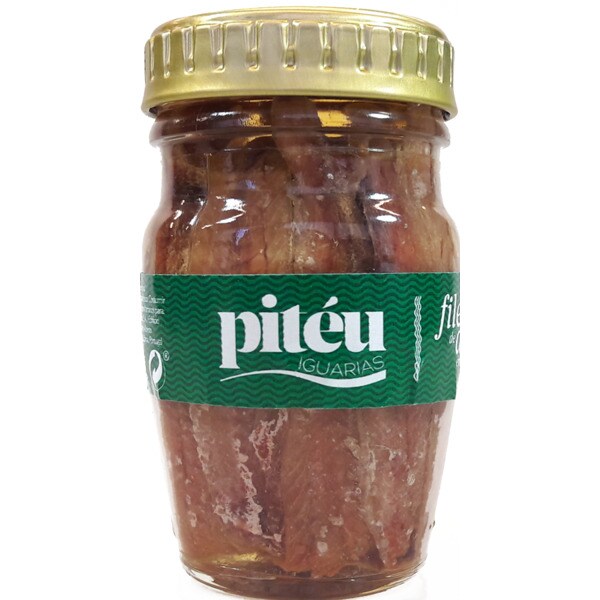 Pitéu Filetes de Anchovas em Azeite 80 g