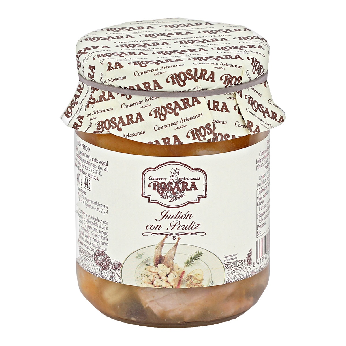 Gros haricots et perdrix Rosara