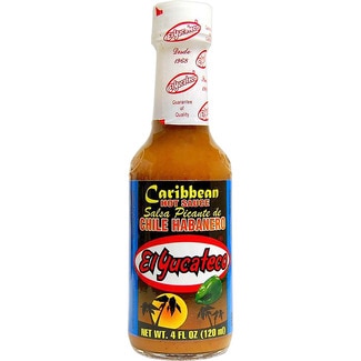 salsa caribbean picante de chile habanero botella 120 ml - El Yucateco