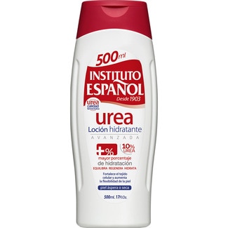 leche hidratante corporal con urea para piel sea y áspera frasco 500 ml - Instituto Español