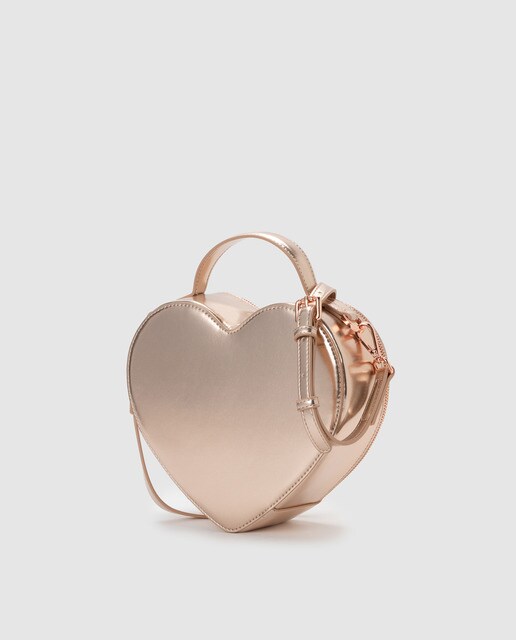 Bolso de mano pequeño Love Moschino en cobre con asa larga bandolera · Love Moschino · El Corte