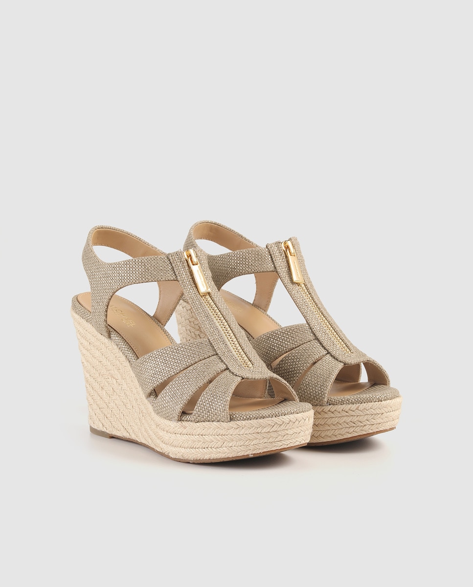 Sandalias Doradas Alpargatas De CastaÃ±er En El Corte InglÃ©s