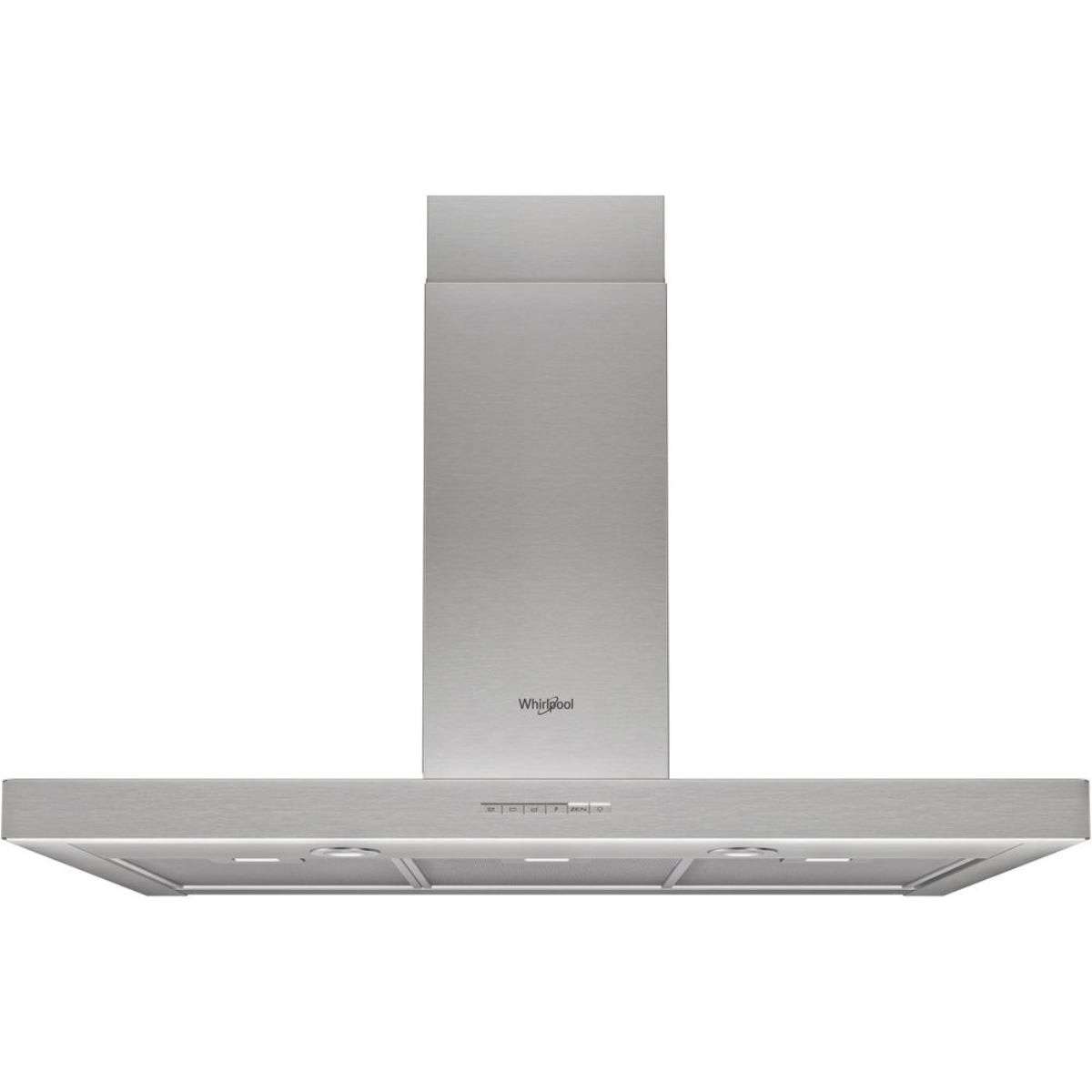 Exaustor de Parede Whirlpool WCollection WHBS93FLEX com 4 Velocidades e de 89,8 cm - Inox Aço inoxidável-1