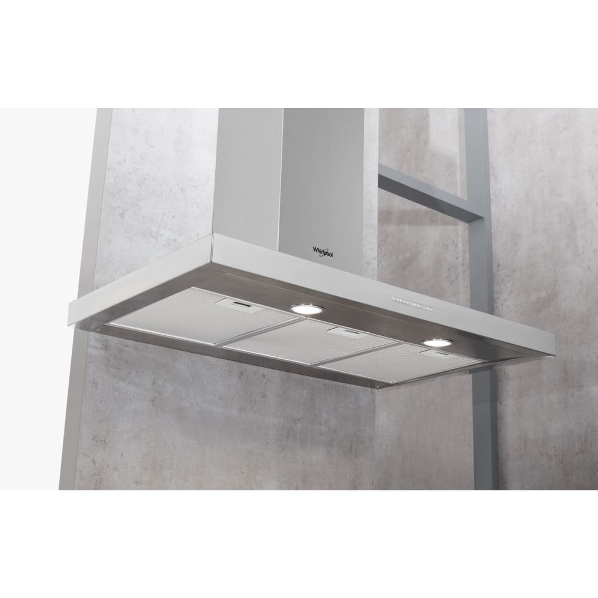 Exaustor de Parede Whirlpool WCollection WHBS93FLEX com 4 Velocidades e de 89,8 cm - Inox Aço inoxidável-4