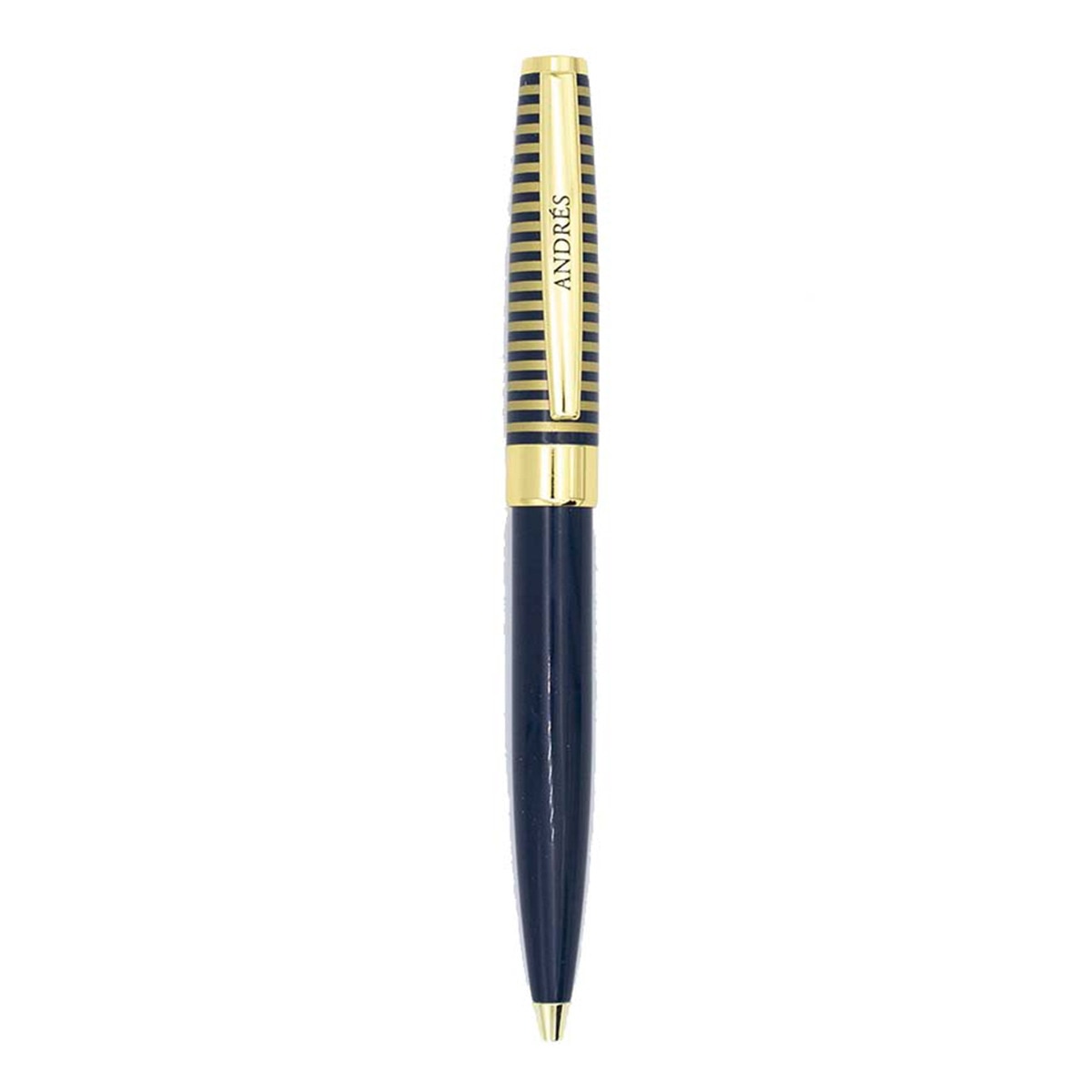 Bolígrafo Andrés Draeger Azul Marino y Oro Azul Marino oscuro-2