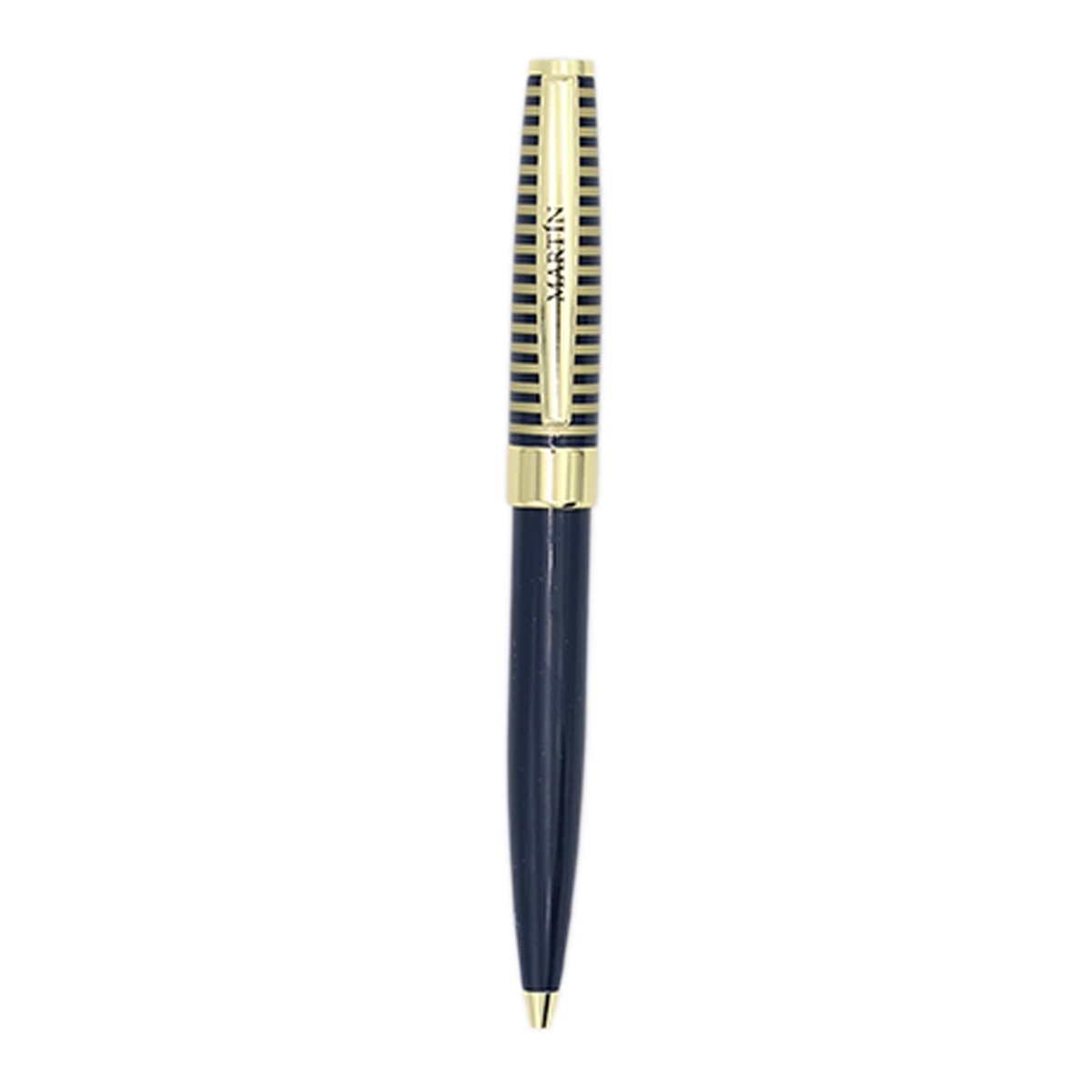 Bolígrafo Martín Draeger Azul Marino y Oro Azul Marino oscuro-2