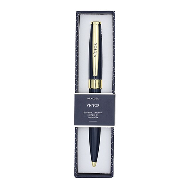 Imagen 0 de Bolígrafo Víctor Draeger Azul Marino