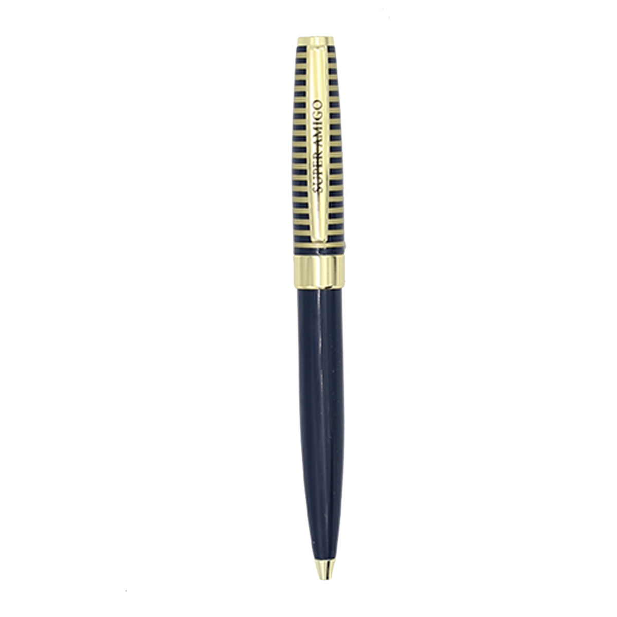 Bolígrafo Amigo Draeger Azul Marino y Oro Azul Marino oscuro-2