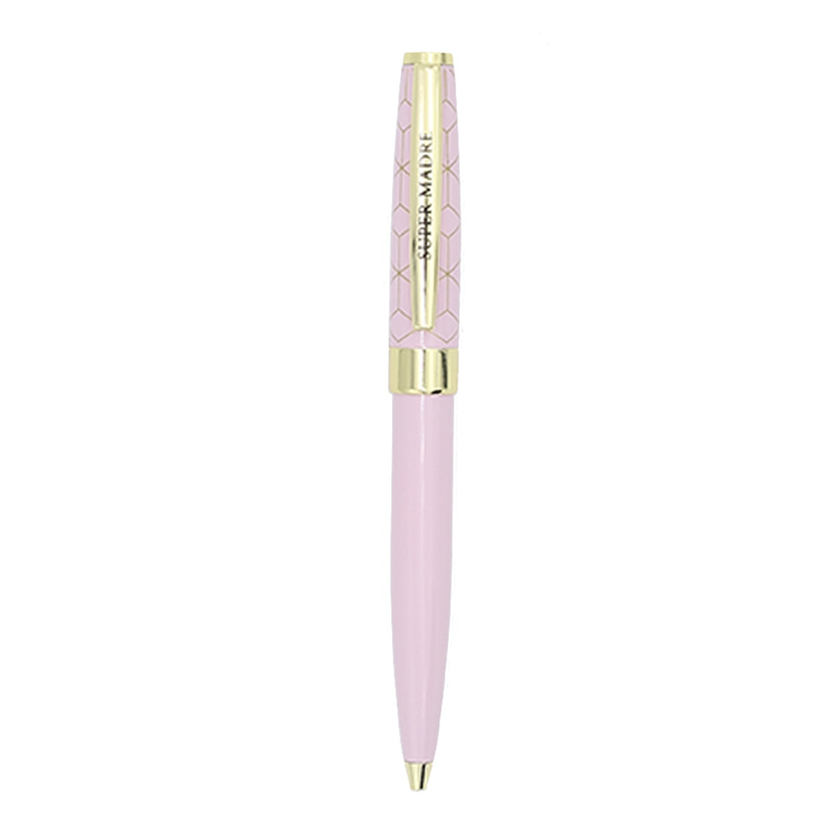 Bolígrafo Madre Draeger Rosa y Oro Rosa-2