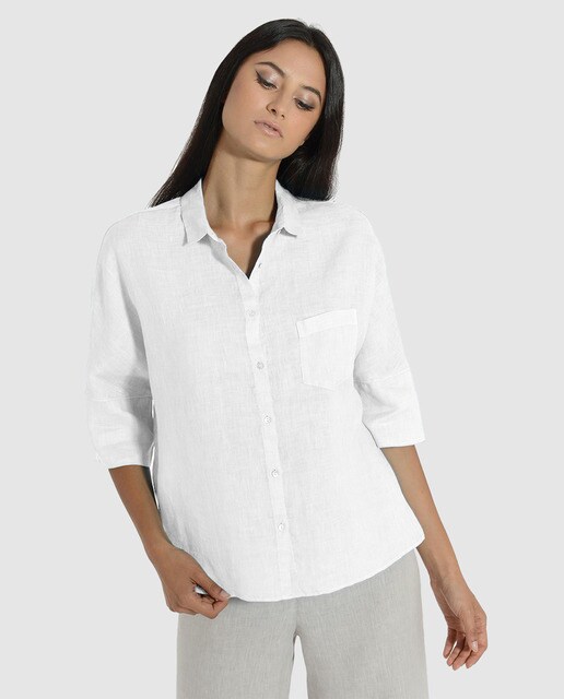 camisas blancas el corte ingles mujer