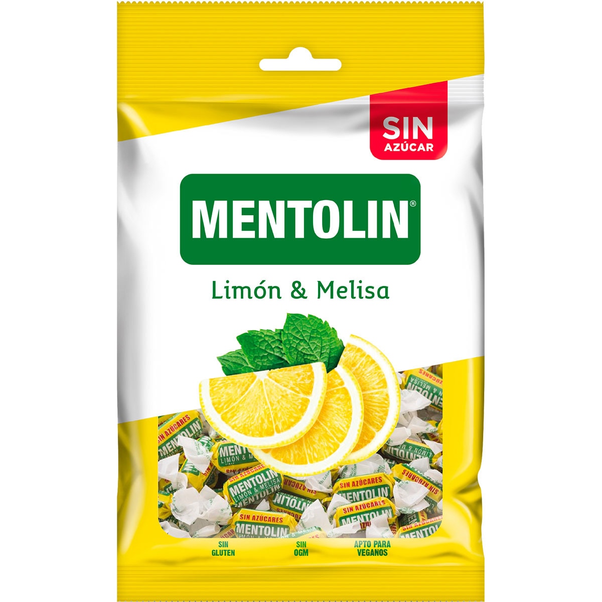 caramelos de limón melisa sin azúcar bolsa 100 g