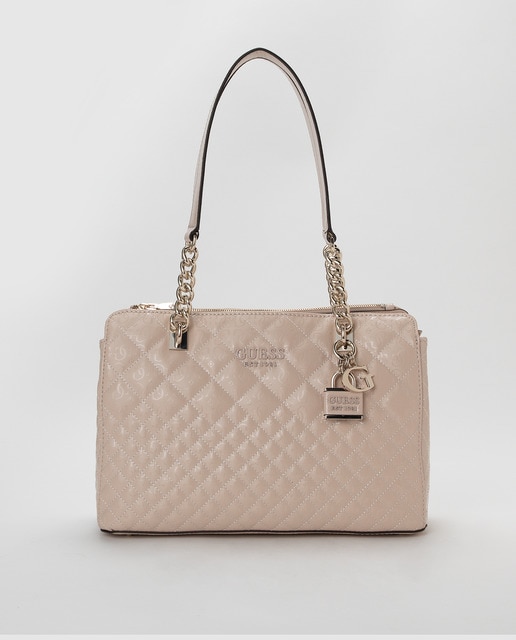 bolso acolchado guess