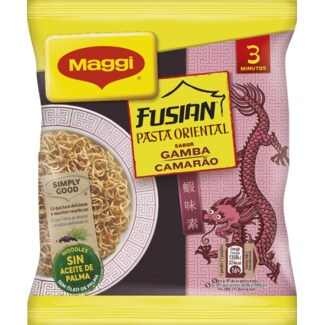 Nestlé Maggi Noodles Pasta Oriental Camarão embalagem 71 g