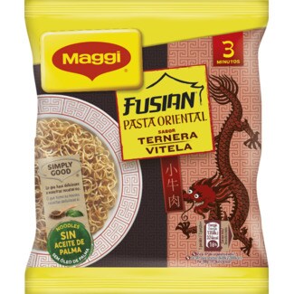 Nestlé Maggi Noodles Pasta Oriental Vitela embalagem 71 g