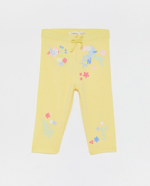 leggings amarelas