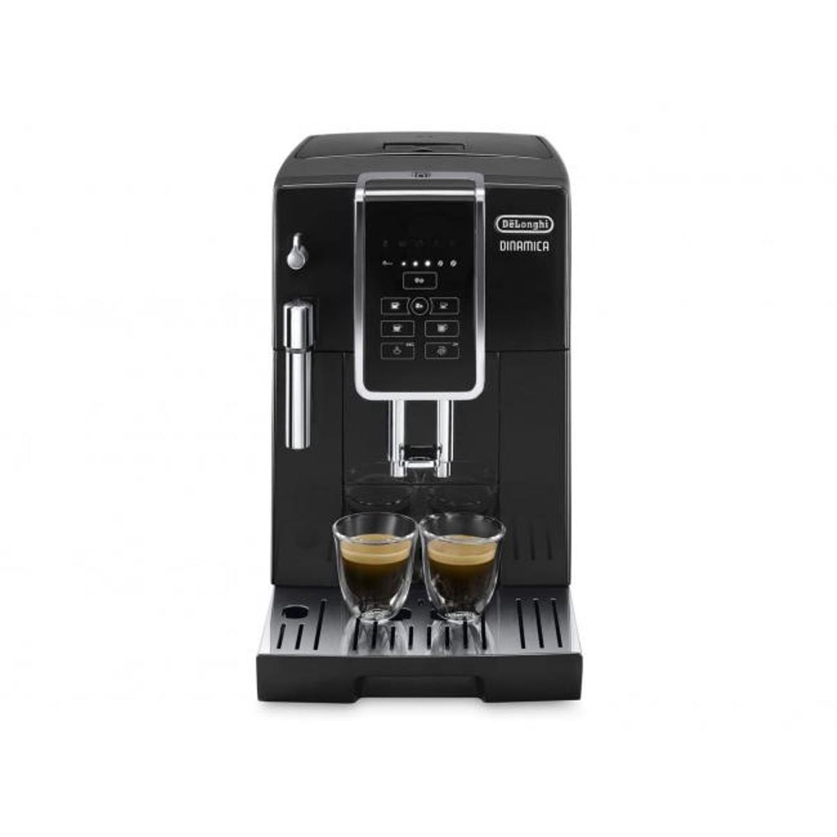 Máquina de Café Automática De'Longhi Dinamica ECAM350.15.B de 1450 W, de 15 bar e 13 Níveis de Moagem - Preto Preto-1