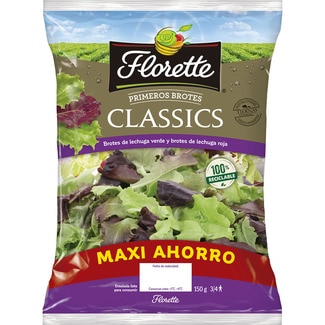 ensalada classics primeros brotes bolsa 150 g - Florette